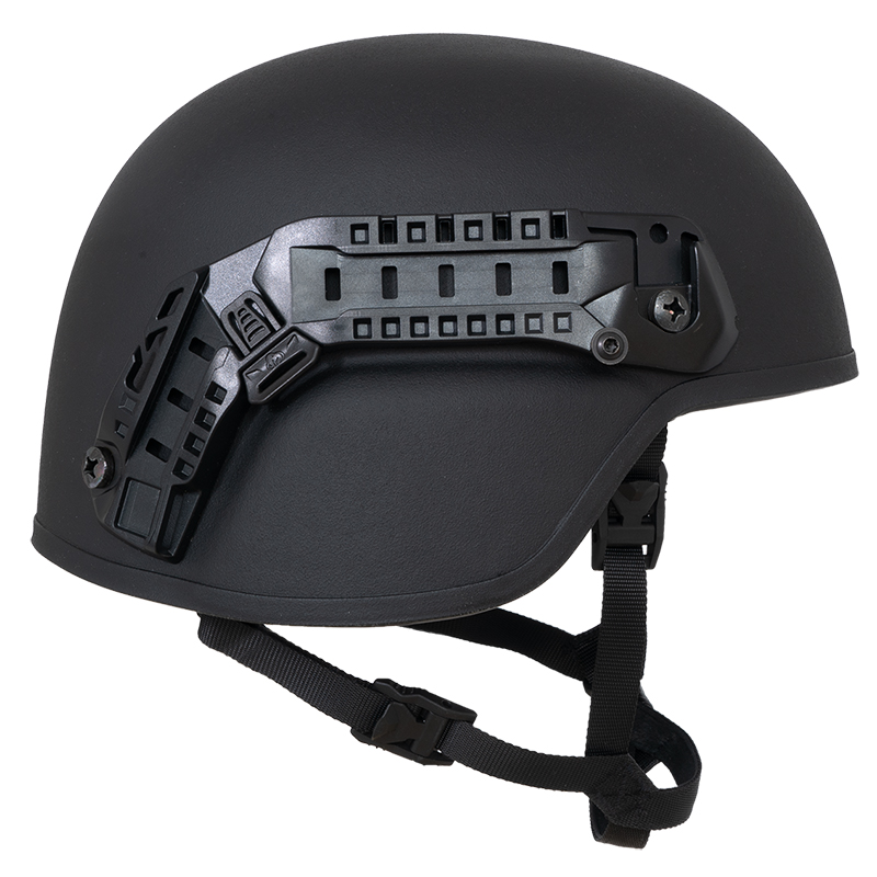 Ballistic patrol helmet AMP-1 E in full cut made by Busch PROtective - right side